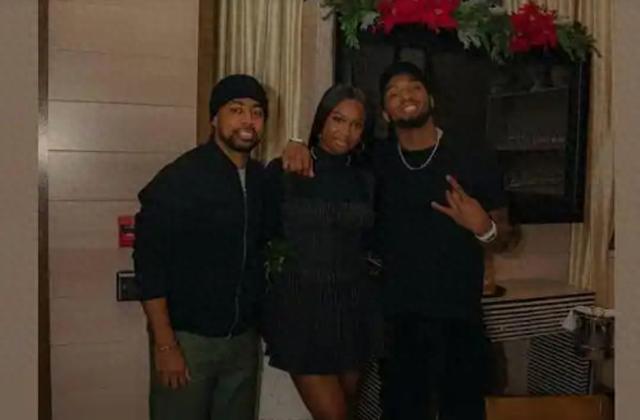 Kaiyun Sports-米切尔和女友近照，生涯薪水2.9亿，她是著名歌手，曾和克莱热恋