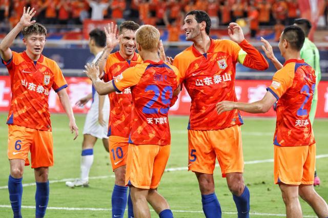 vip 注册地址-【中超】陈蒲贾德松杂耍破门 泰山3比0申花11场不败